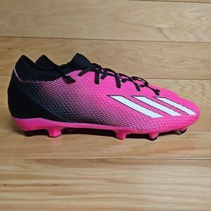 Adidas X Speedportal.3 FG Pink Black Soccer Cleats Shoe Mens GZ5076
